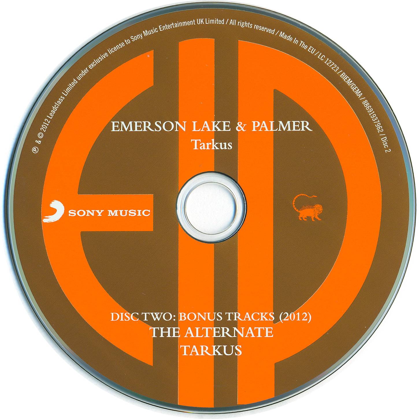Emerson, Lake and Palmer Tarkus 2cd [cd2 d]